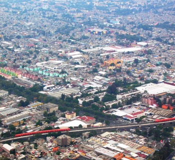 Mexico City im Verkehrschaos