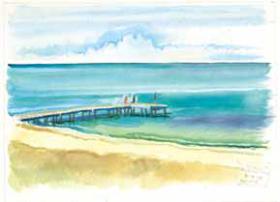 Pierre Kocher – Kuba aquarell